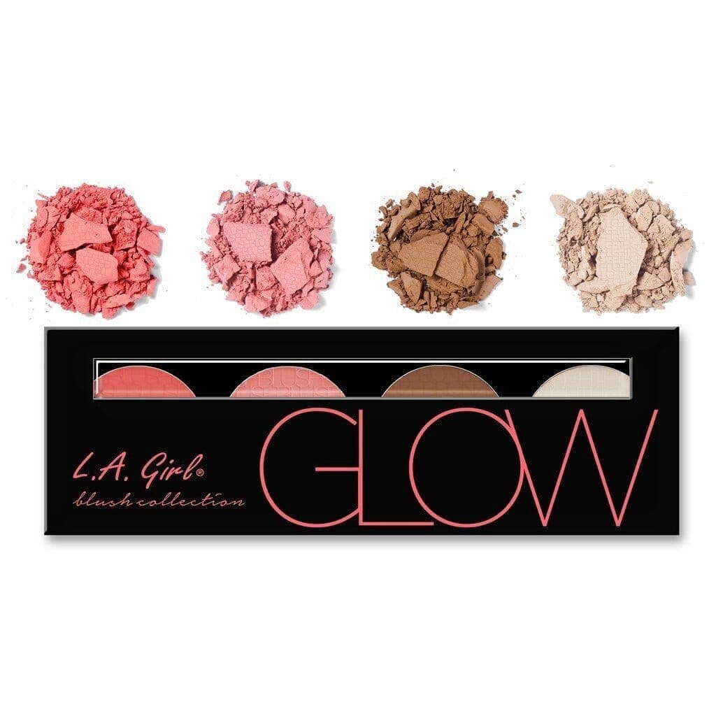Lagirlcolors BEAUTY BRICK BLUSH COLLECTION GLOW LA Girl Beauty Brick Blush Collection
