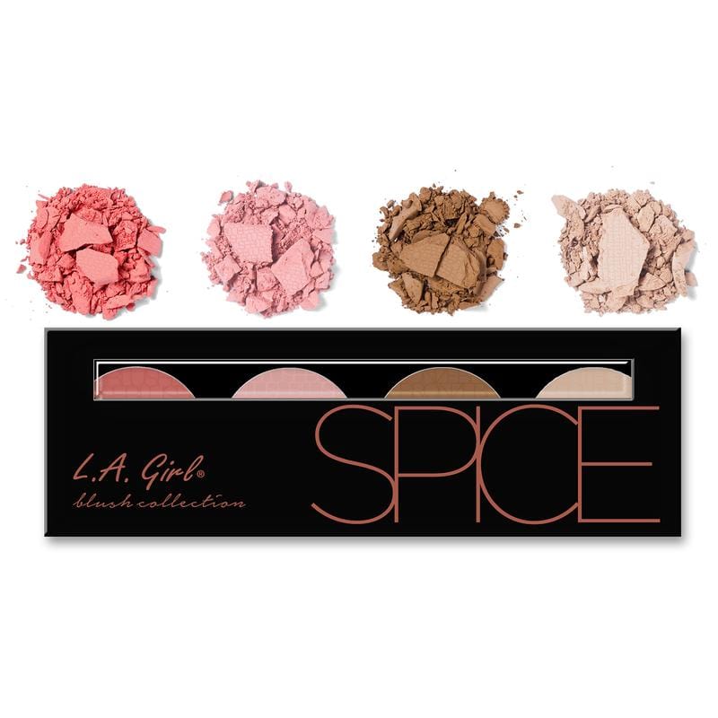 Lagirlcolors BEAUTY BRICK BLUSH COLLECTION SPICE LA Girl Beauty Brick Blush Collection