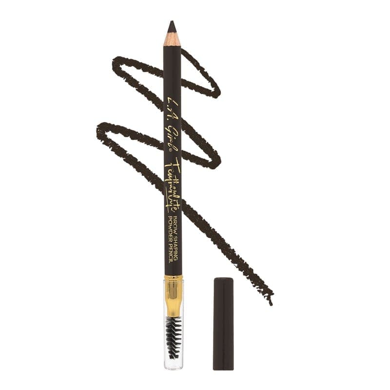Lagirlcolors Featherlite Brow Shaping Powder Pencil Dark Brown LA Girl - Featherlite Brow Shaping Powder Pencil