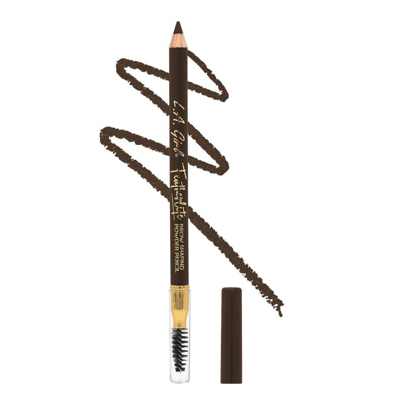 Lagirlcolors Featherlite Brow Shaping Powder Pencil Medium Brown LA Girl - Featherlite Brow Shaping Powder Pencil
