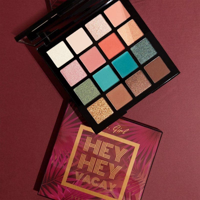 Lagirlcolors Hey Hey Vacay Eyeshadow Palette LA Girl Hey Hey Vacay Eyeshadow Palette