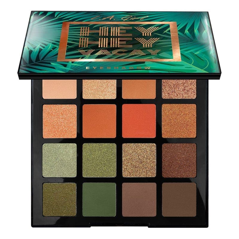 Lagirlcolors Hey Hey Vacay Eyeshadow Palette Under The Palms LA Girl Hey Hey Vacay Eyeshadow Palette
