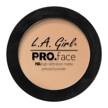 Afbeelding in Gallery-weergave laden, Lagirlcolors LA Girl Pro. FACE MATTE PRESSED POWDER Nude Beige LA Girl Pro Face Matte Pressed Powder

