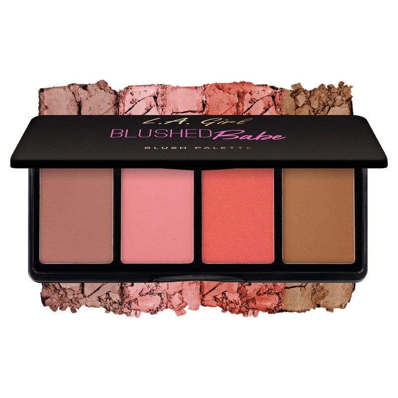 Lagirlcolors Blushed Babe LA Girl Fanatic Blush Palette
