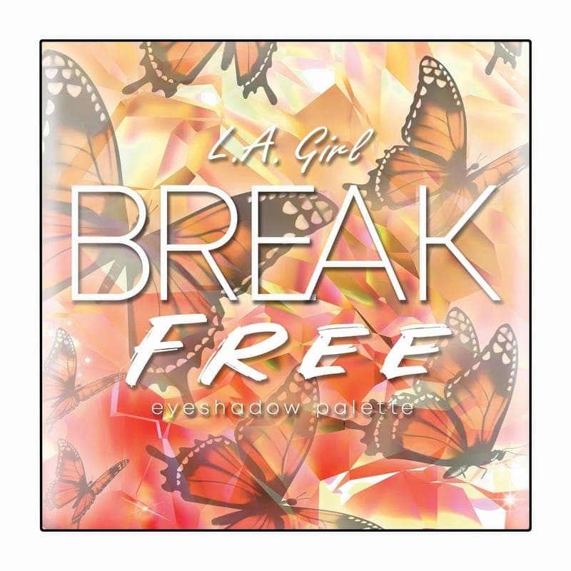 Lagirlcolors Break Free Eyeshadow Palette LA Girl Break Free Eyeshadow Palette