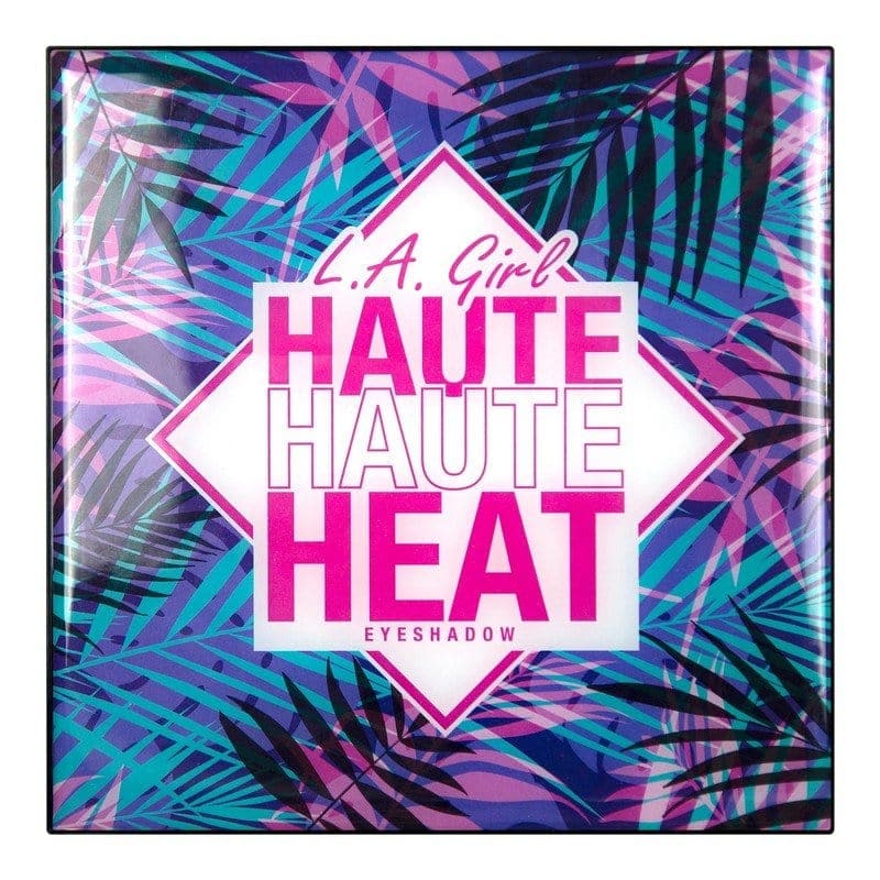 Lagirlcolors Eyeshadow Palette Aloha Vibes LA Girl HAUTE HEAT EYESHADOW PALETTE