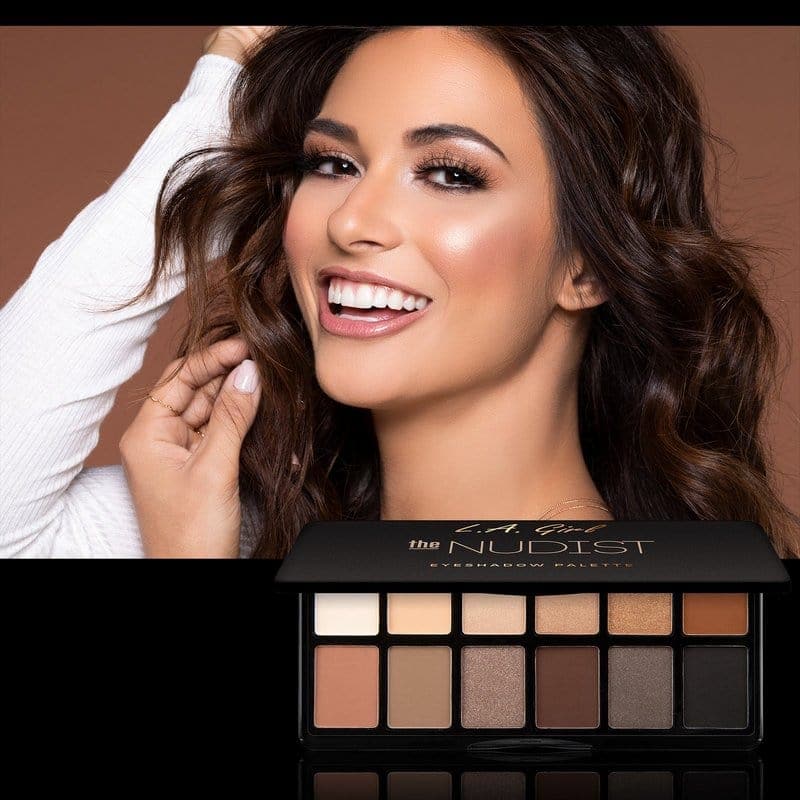 Lagirlcolors Eyeshadow Palette LA Girl Fanatic Eyeshadow Palette