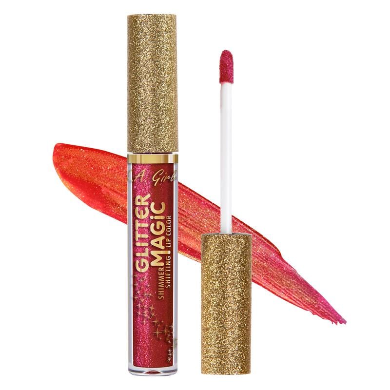 Lagirlcolors Glitter Magic Shimmer Ravishing LA Girl Glitter Magic Shimmer Shifting Lip Color