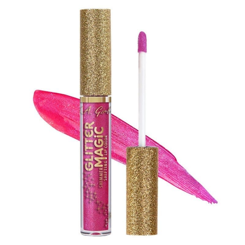 Lagirlcolors Glitter Magic Shimmer Sparkler LA Girl Glitter Magic Shimmer Shifting Lip Color