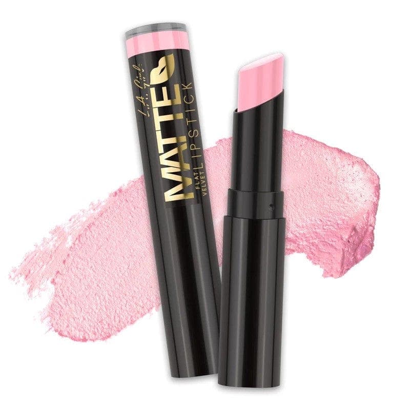 Lagirlcolors Matte Flat Velvet Lipstick Carried Away LA Girl Matte Flat Velvet Lipstick
