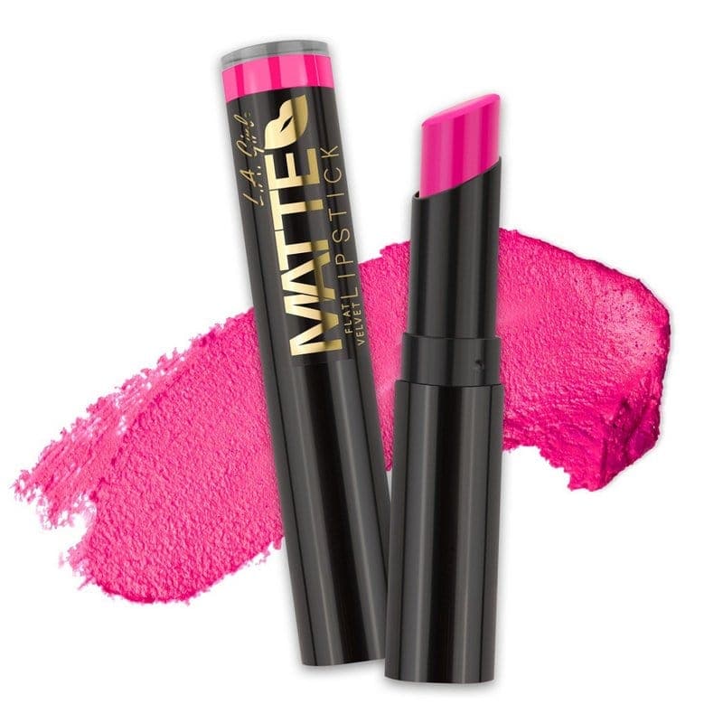 Lagirlcolors Matte Flat Velvet Lipstick Electric LA Girl Matte Flat Velvet Lipstick