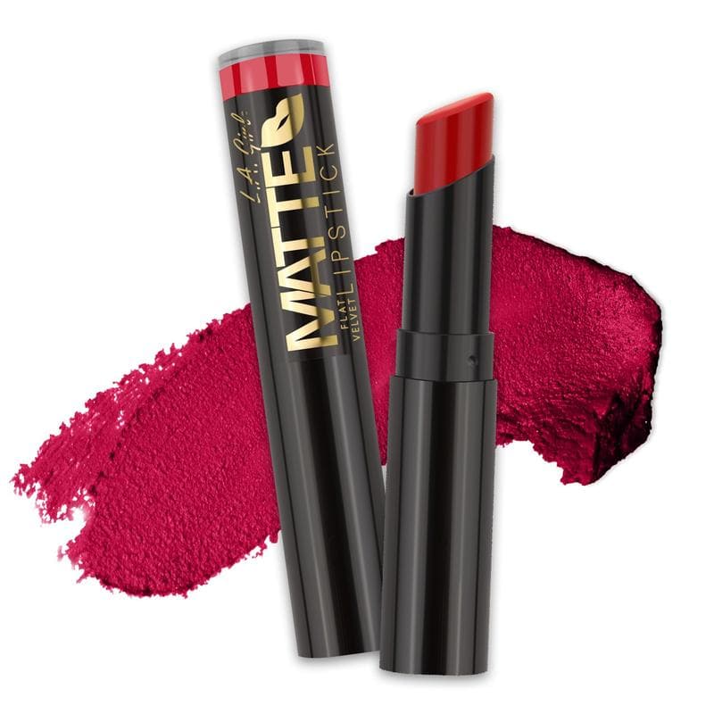 Lagirlcolors Matte Flat Velvet Lipstick Gossip LA Girl Matte Flat Velvet Lipstick