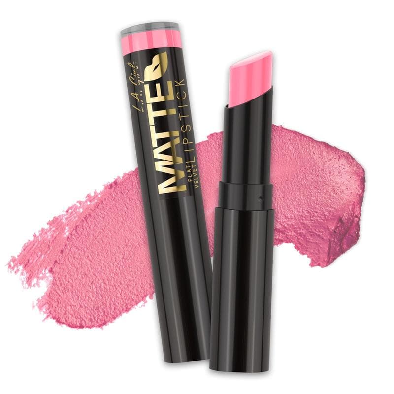 Lagirlcolors Matte Flat Velvet Lipstick Sweet Revenge LA Girl Matte Flat Velvet Lipstick
