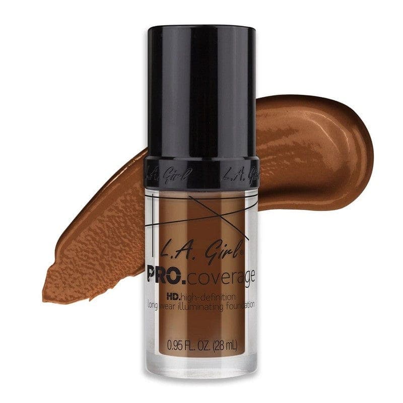 Lagirlcolors PRO.Coverage ILLUMINATING Foundation Rich Cocoa LA Girl PRO.Coverage ILLUMINATING Foundation