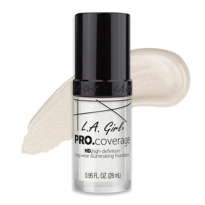 Lagirlcolors PRO.Coverage ILLUMINATING Foundation White LA Girl PRO.Coverage ILLUMINATING Foundation